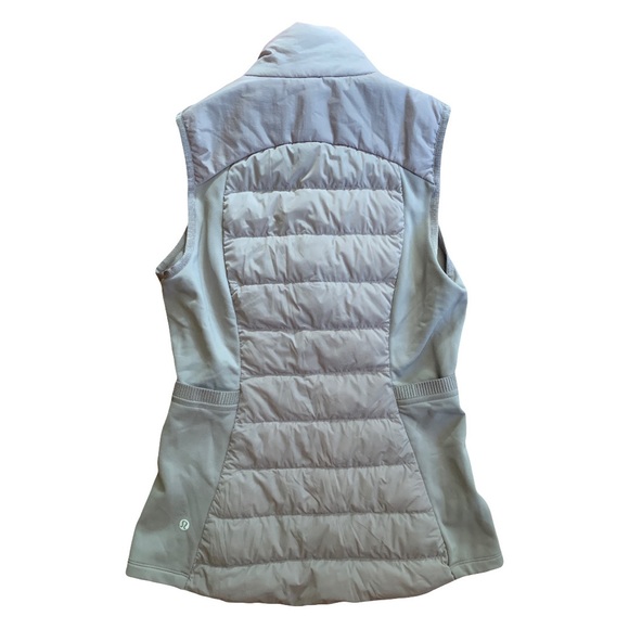 Lululemon Down For It All Vest Dark Chrome Size 4 - Picture 4 of 8